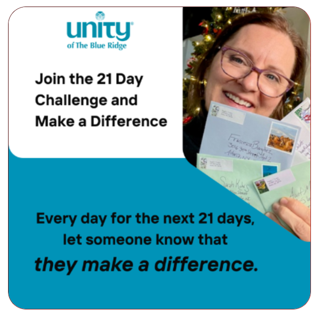 January 21 day challenge
