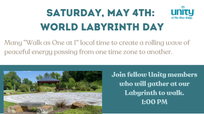 World Labyrinth Day - Walk with us