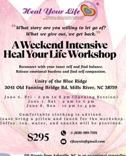Heal your life workshop with Jill Haynie