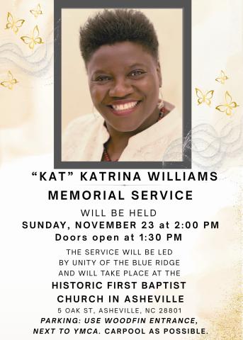 Kat Williams memorial