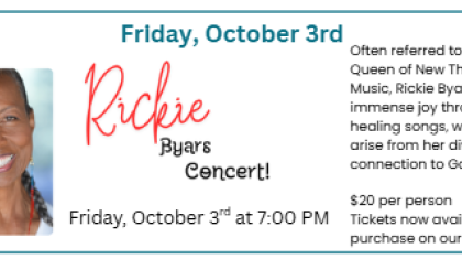 Rickie Byars Music Concert