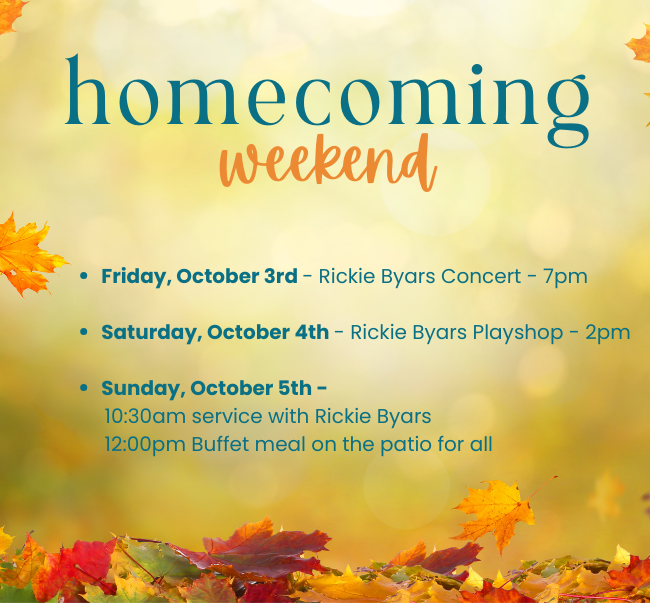 Homecoming weekend at Unity of The Blue Ridge