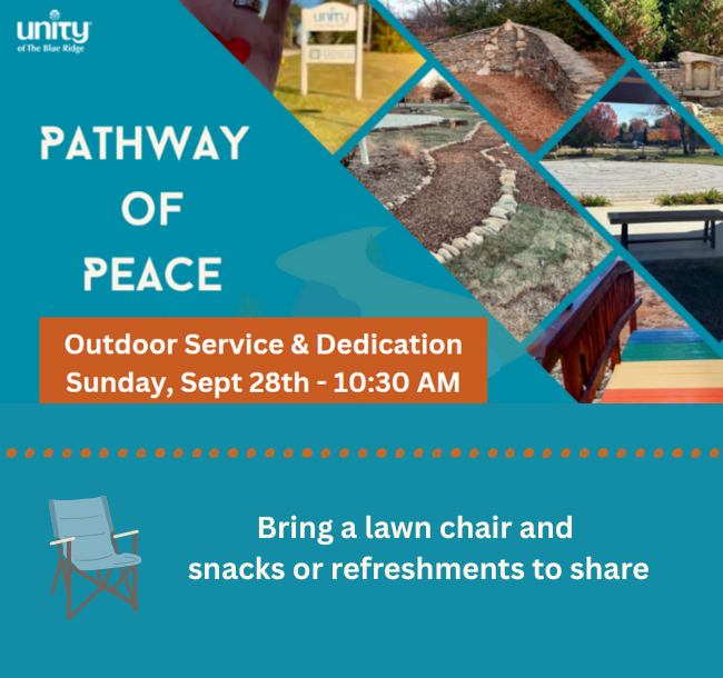 Pathway of Peace dedication